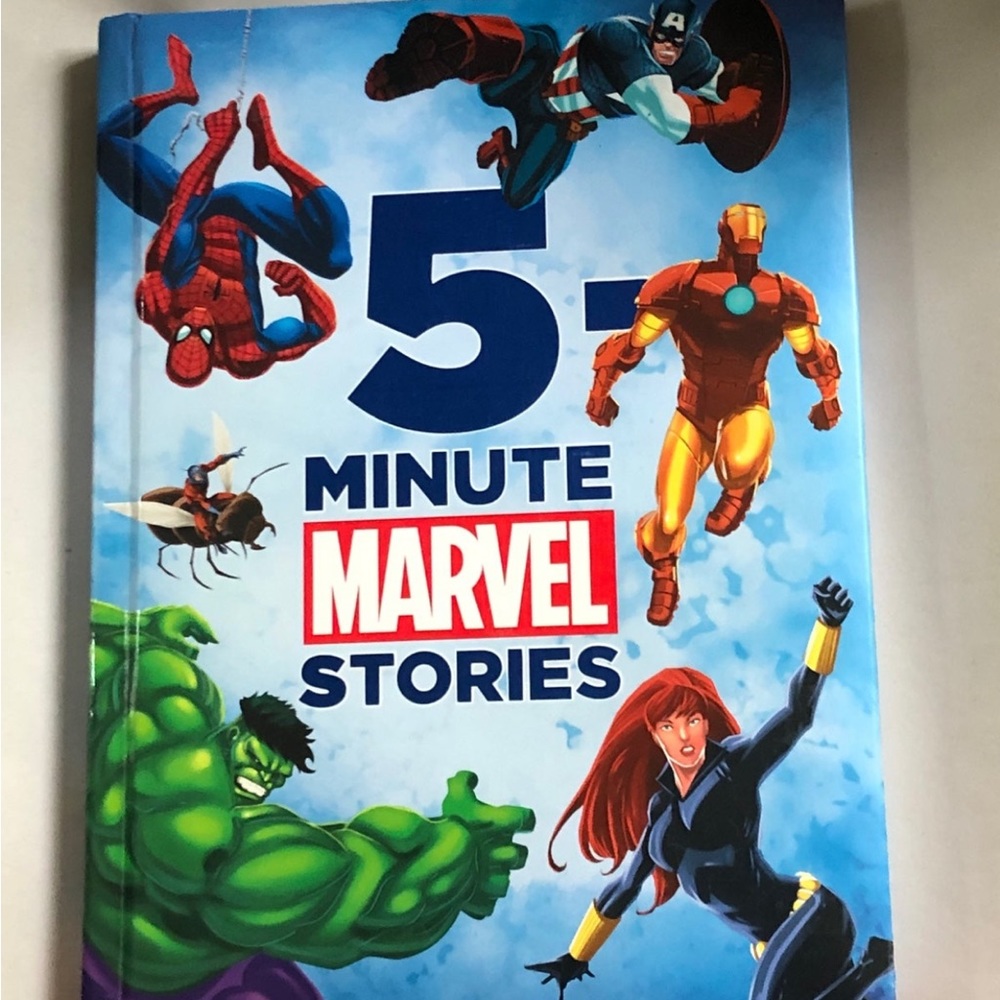 Marvel 5 min story book